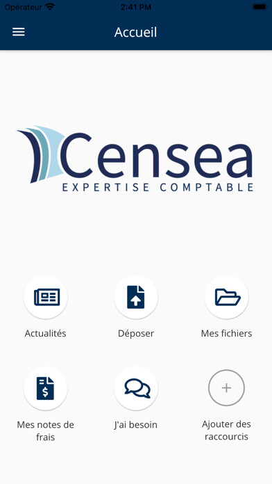 Emulate iPhone app Censea Expertise Comptable using MyAndroid Emulate iPhone app Censea Expertise Comptable using MyAndroid