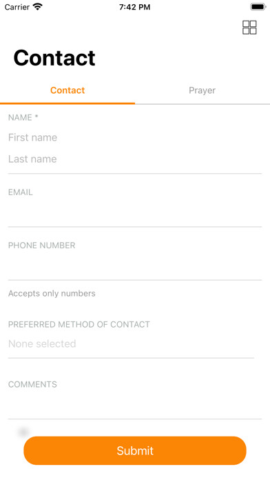Emulate iPhone app Center For Spiritual Living FL using MyAndroid