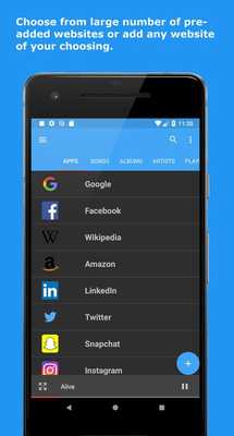 Emulate Android APK Center – Multitasking, Split screen (browser, mp3)