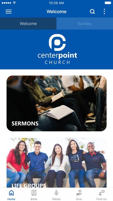 Emulate iPhone app Center Point Church - NKY using MyAndroid Emulate iPhone app Center Point Church - NKY using MyAndroid