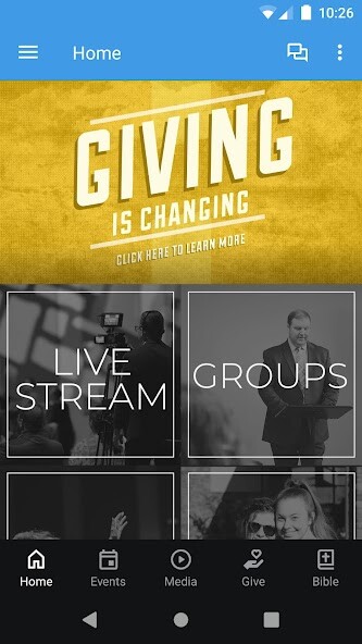 Emulate iPhone app Centerpointe Apostolic Church using MyAndroid Emulate iPhone app Centerpointe Apostolic Church using MyAndroid