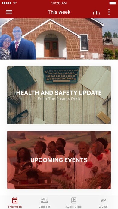 Emulate iPhone app Center Rabun Baptist Church using MyAndroid Emulate iPhone app Center Rabun Baptist Church using MyAndroid