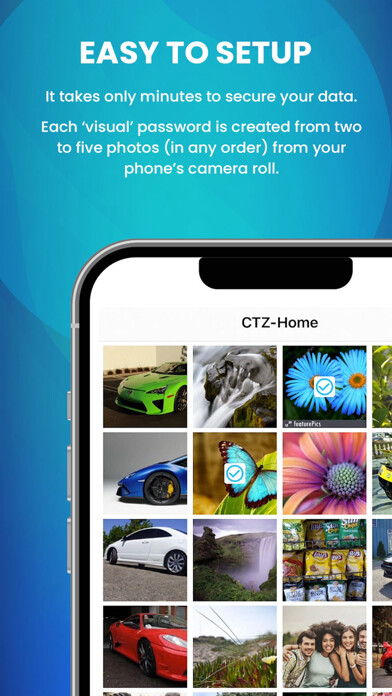 Emulate iPhone app CenterZero Password Manager using MyAndroid