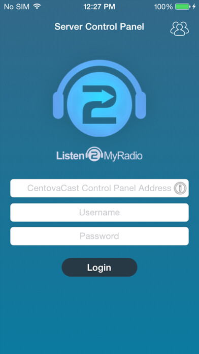 Emulate iPhone app Centova CP using MyAndroid Emulate iPhone app Centova CP using MyAndroid