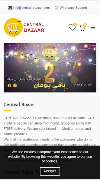 Run android online APK Central Bazaar from MyAndroid or emulate Central Bazaar using MyAndroid
