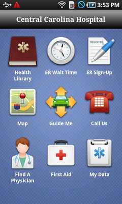 Emulate Android APK Central Carolina Hospital