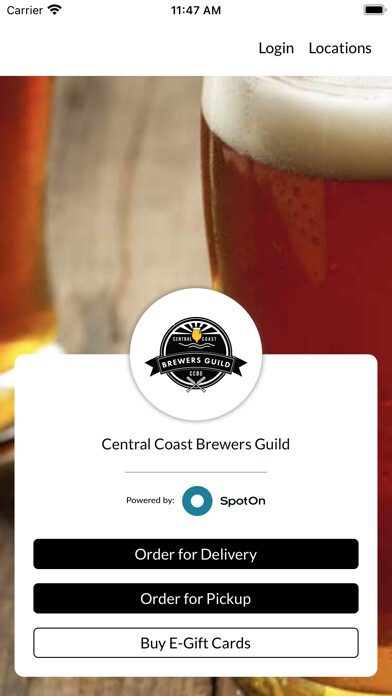 Emulate iPhone app Central Coast Brewers Guild using MyAndroid Emulate iPhone app Central Coast Brewers Guild using MyAndroid