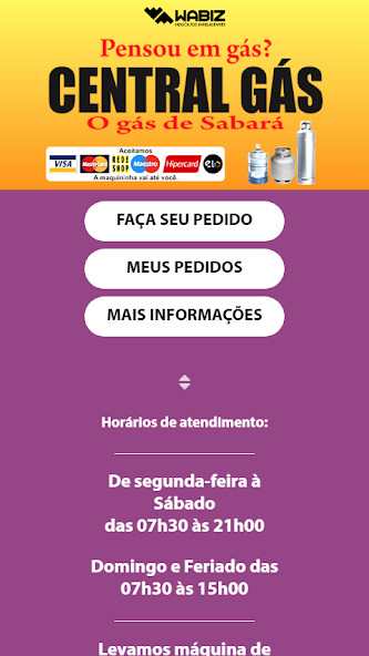 Run android online APK Central Gás Sabará from MyAndroid or emulate Central Gás Sabará using MyAndroid Run android online APK Central Gás Sabará from MyAndroid or emulate Central Gás Sabará using MyAndroid
