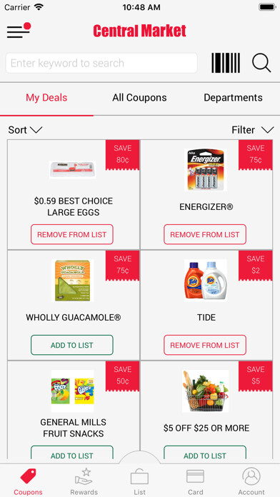 Emulate iPhone app Central Market Hebron using MyAndroid