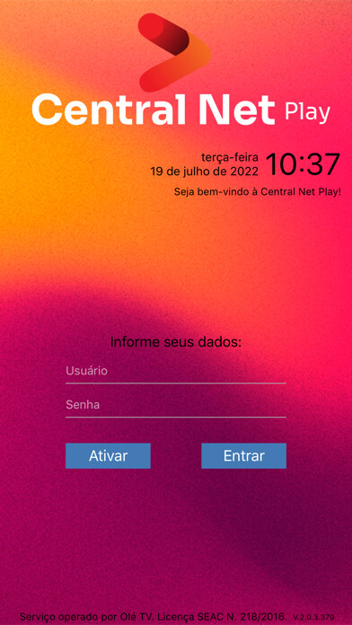 Emulate iPhone app Central Net Play using MyAndroid