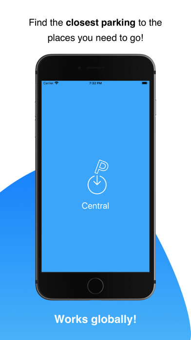 Emulate iPhone app Central: Parking Search using MyAndroid