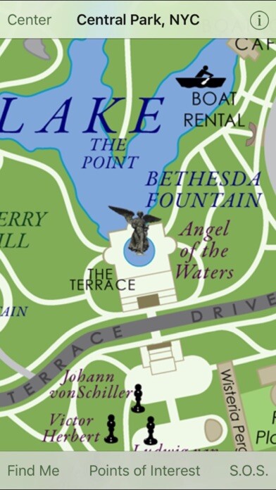 Emulate iPhone app Central Park NYC using MyAndroid Emulate iPhone app Central Park NYC using MyAndroid