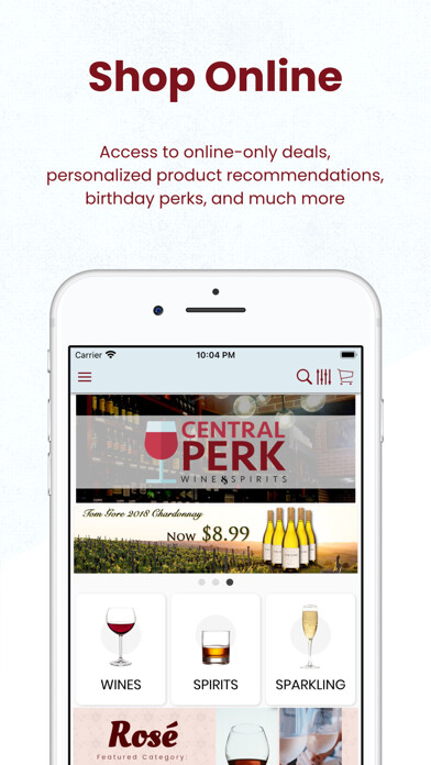 Emulate iPhone app Central Perk Wine & Spirits using MyAndroid Emulate iPhone app Central Perk Wine & Spirits using MyAndroid