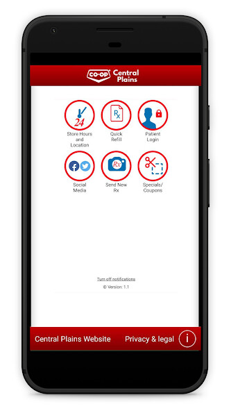 Run android online APK Central Plains Co-op Pharmacy from MyAndroid or emulate Central Plains Co-op Pharmacy using MyAndroid Run android online APK Central Plains Co-op Pharmacy from MyAndroid or emulate Central Plains Co-op Pharmacy using MyAndroid