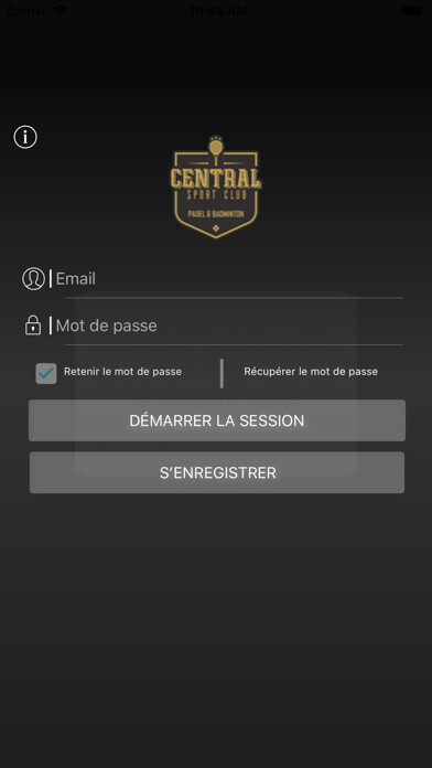 Emulate iPhone app Central Sport Club using MyAndroid Emulate iPhone app Central Sport Club using MyAndroid