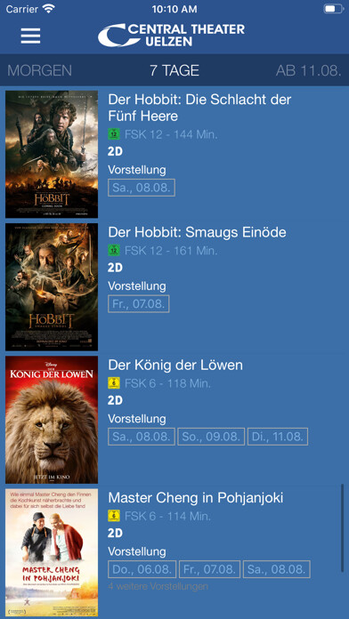 Emulate iPhone app Central Theater Uelzen using MyAndroid Emulate iPhone app Central Theater Uelzen using MyAndroid