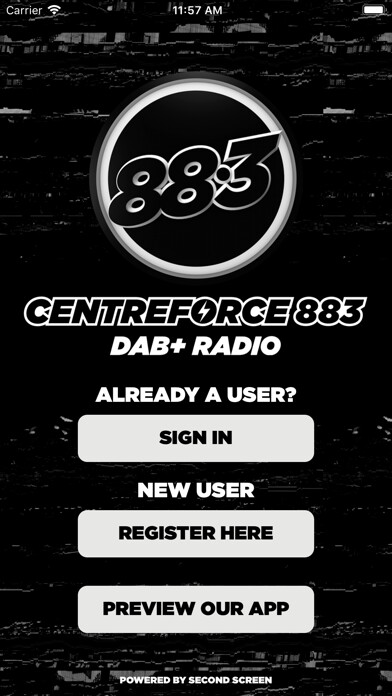 Emulate iPhone app Centreforce Radio using MyAndroid