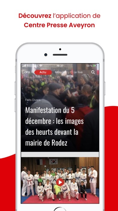 Emulate iPhone app Centre Presse Aveyron using MyAndroid Emulate iPhone app Centre Presse Aveyron using MyAndroid