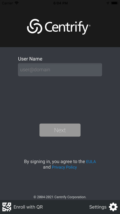 Emulate iPhone app Centrify using MyAndroid Emulate iPhone app Centrify using MyAndroid