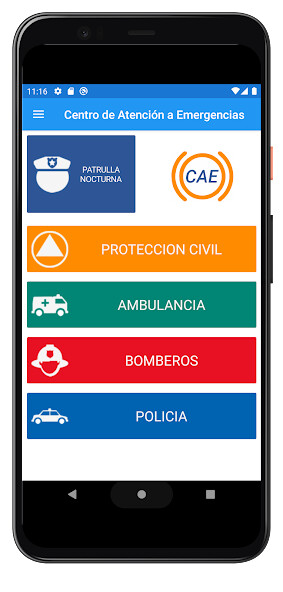 Run android online APK Centro de Atención a Emergenci from MyAndroid or emulate Centro de Atención a Emergenci using MyAndroid