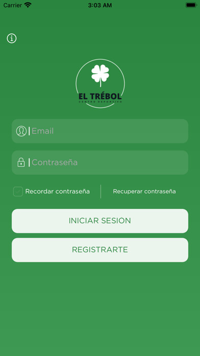 Emulate iPhone app Centro Deportivo el Trebol using MyAndroid Emulate iPhone app Centro Deportivo el Trebol using MyAndroid