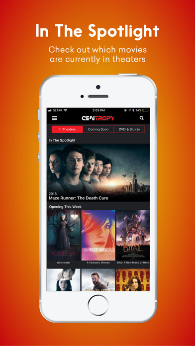 Emulate iPhone app Centropy Moviebase using MyAndroid Emulate iPhone app Centropy Moviebase using MyAndroid