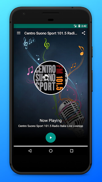 Run android online APK Centro Suono Sport 101.5 Radio from MyAndroid or emulate Centro Suono Sport 101.5 Radio using MyAndroid