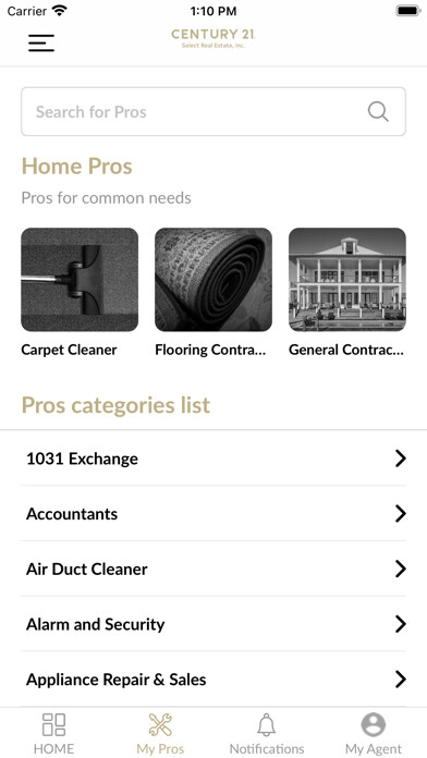 Emulate iPhone app CENTURY 21 Select Concierge using MyAndroid Emulate iPhone app CENTURY 21 Select Concierge using MyAndroid