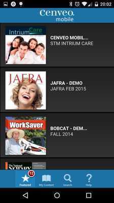 Emulate Android APK Cenveo Mobile
