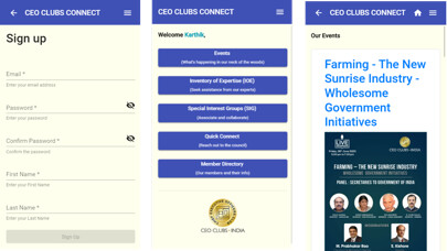 Emulate iPhone app CEO Clubs Connect using MyAndroid Emulate iPhone app CEO Clubs Connect using MyAndroid