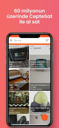 Run android online APK CepteSat: Al ve Sat from MyAndroid or emulate CepteSat: Al ve Sat using MyAndroid
