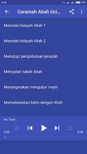 Run android online APK Ceramah Abah Uci Offline 18 from MyAndroid or emulate Ceramah Abah Uci Offline 18 using MyAndroid