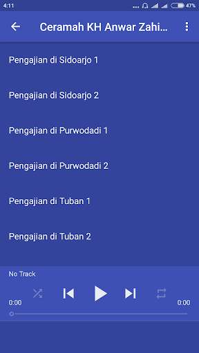Run android online APK Ceramah KH Anwar Zahid Offline 2 from MyAndroid or emulate Ceramah KH Anwar Zahid Offline 2 using MyAndroid