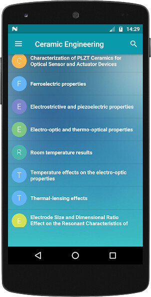 Run android online APK Ceramic Engineering from MyAndroid or emulate Ceramic Engineering using MyAndroid