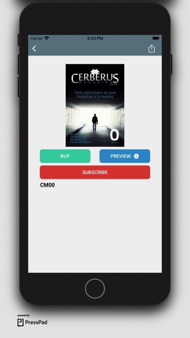 Emulate iPhone app Cerberus Magazine using MyAndroid Emulate iPhone app Cerberus Magazine using MyAndroid