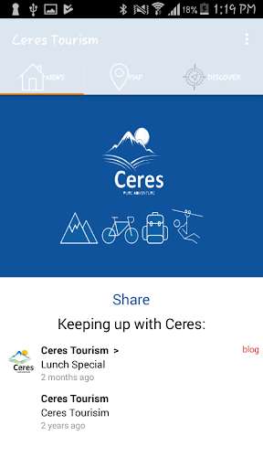 Run android online APK Ceres Tourism from MyAndroid or emulate Ceres Tourism using MyAndroid