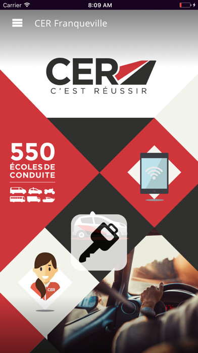 Emulate iPhone app CER Franqueville using MyAndroid