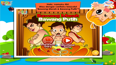 Emulate iPhone app Cerita Anak: Bawang Merah Bawang Putih using MyAndroid Emulate iPhone app Cerita Anak: Bawang Merah Bawang Putih using MyAndroid