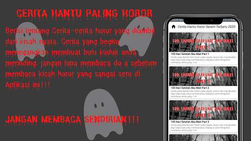 Run android online APK Cerita Hantu Horor Seram Nyata Terbaru from MyAndroid or emulate Cerita Hantu Horor Seram Nyata Terbaru using MyAndroid