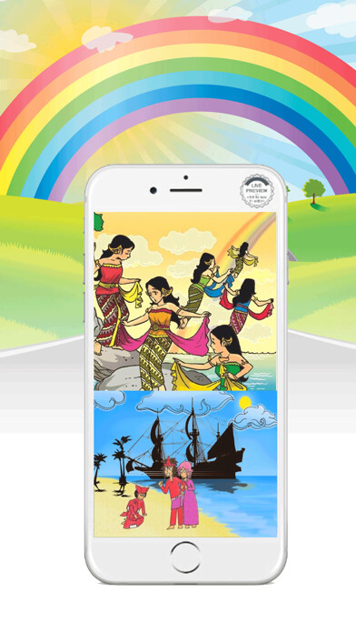 Emulate iPhone app Cerita Legenda Rakyat Nusantara using MyAndroid Emulate iPhone app Cerita Legenda Rakyat Nusantara using MyAndroid
