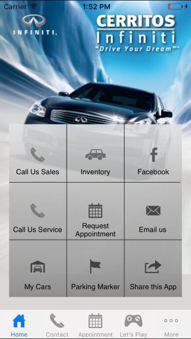 Emulate iPhone app Cerritos Infiniti using MyAndroid Emulate iPhone app Cerritos Infiniti using MyAndroid