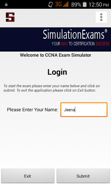 Run android online APK Cert CCNA Practice Exams from MyAndroid or emulate Cert CCNA Practice Exams using MyAndroid
