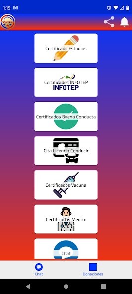 Run android online APK Certificados Rep.Dom. from MyAndroid or emulate Certificados Rep.Dom. using MyAndroid Run android online APK Certificados Rep.Dom. from MyAndroid or emulate Certificados Rep.Dom. using MyAndroid