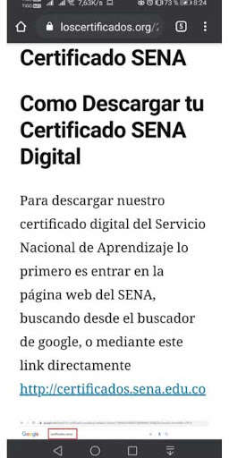 Run android online APK Certificados SENA from MyAndroid or emulate Certificados SENA using MyAndroid