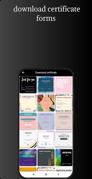Run android online APK Certificate Maker:templates from MyAndroid or emulate Certificate Maker:templates using MyAndroid Run android online APK Certificate Maker:templates from MyAndroid or emulate Certificate Maker:templates using MyAndroid