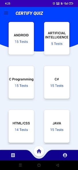 Run android online APK CERTIFY QUIZ from MyAndroid or emulate CERTIFY QUIZ using MyAndroid