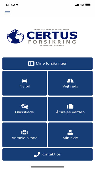 Emulate iPhone app Certus forsikring using MyAndroid Emulate iPhone app Certus forsikring using MyAndroid
