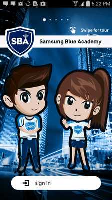Emulate Android APK CE - Samsung Blue Academy