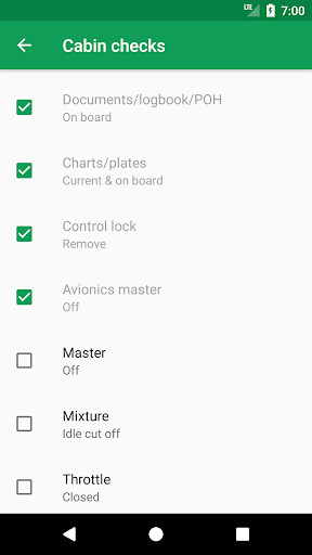 Run android online APK Cessna 172 Checklist from MyAndroid or emulate Cessna 172 Checklist using MyAndroid