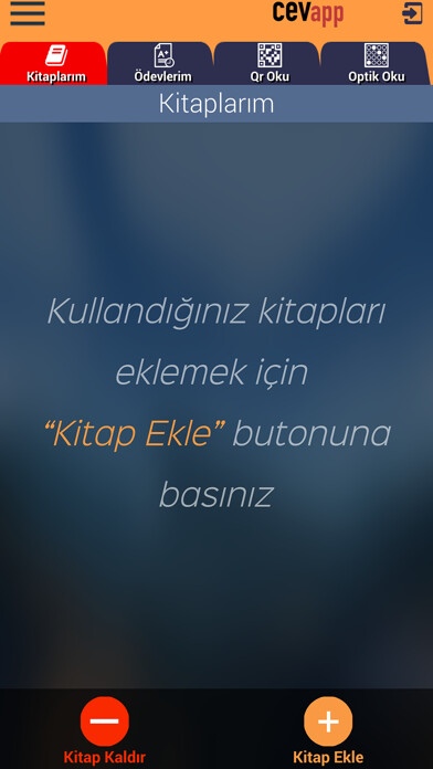 Emulate iPhone app CevApp Öğrenci using MyAndroid